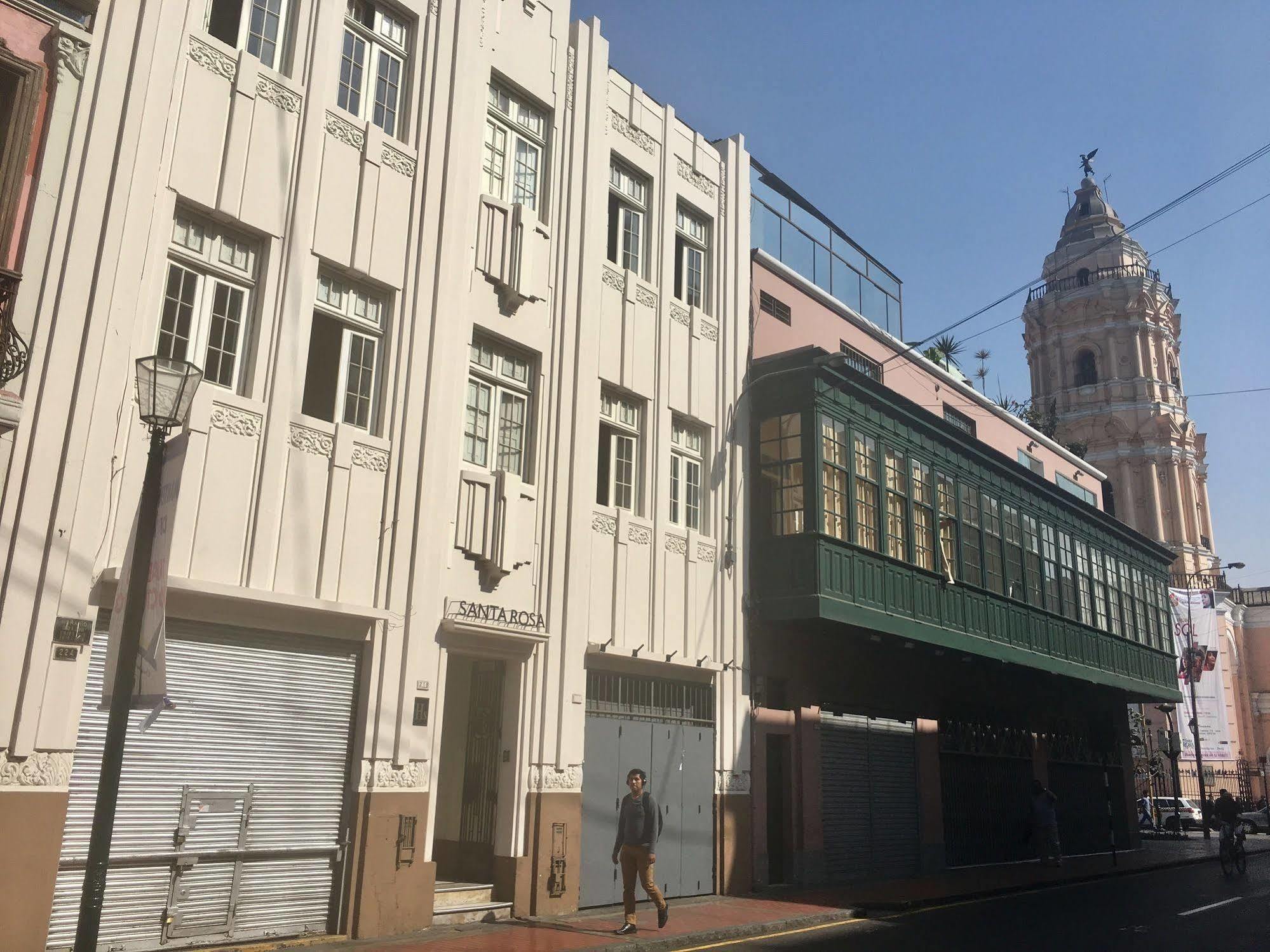 Hospedaje Santa Rosa- Centro Historico Lima Buitenkant foto